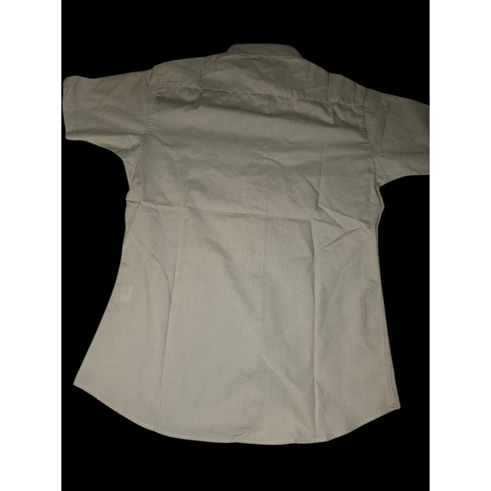 Port Authority Ladies Short Sleeve Value Cotton Twill Button Down Shirt New XS - Picture 3 of 7